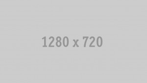 A large 1280 by 720 pixel grey rectangle.